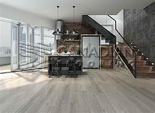 Luxury Vinyl Flooring, Biyork, Hydrogen 6 mm, Click, Color:  Everest

                                 Vinyl Flooring King