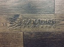 Engineered Hickory,  Brand Surfaces, 6-1/2" x 3/4",  Color: Smoked Tree Trunk

                                 Engineered Flooring Barrie