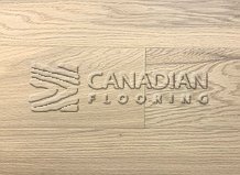 Engineered White Oak,  Canfloor, 6.5" x 3/8"Color: Oak Habitat

                                 Click Engineered flooring