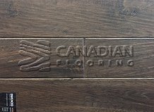 Hickory, Superior Enhanced, 7.0" x 3/4", Hand-Scraped Finish Color: Kahlua

                                 Engineered Flooring Montreal