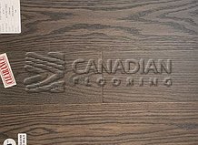 Euro Oak, 6.5" x 3/4", Brushed FinishColor:  Charcoal

                                 CANFLOOR BOUTIQUE Engineered flooring