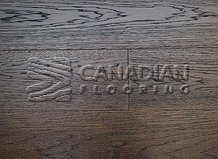 Hickory, Canfloor, 6.5" x 3/4", Hand-Scraped & DistressedColor: Darkhouse

                                 Engineered Flooring Trois-Rivières