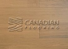 White Oak, Canfloor, 6.5" x 3/4", Wire-Brushed FinishColor:  Latte

                                 Engineered Flooring Kanata