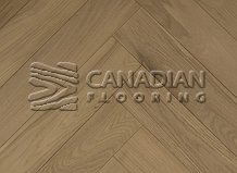 White Oak, Grandeur, 5" x 3/4", Herringbone Collection Color: Nordic Sand

                                 Engineered Flooring King