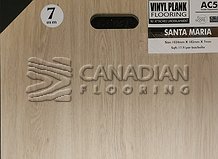 Luxury Vinyl Flooring, Aqua Plus Classic, NAF, 7.0 mm, Color: Santa Maria

                                 Vinyl Flooring Halifax