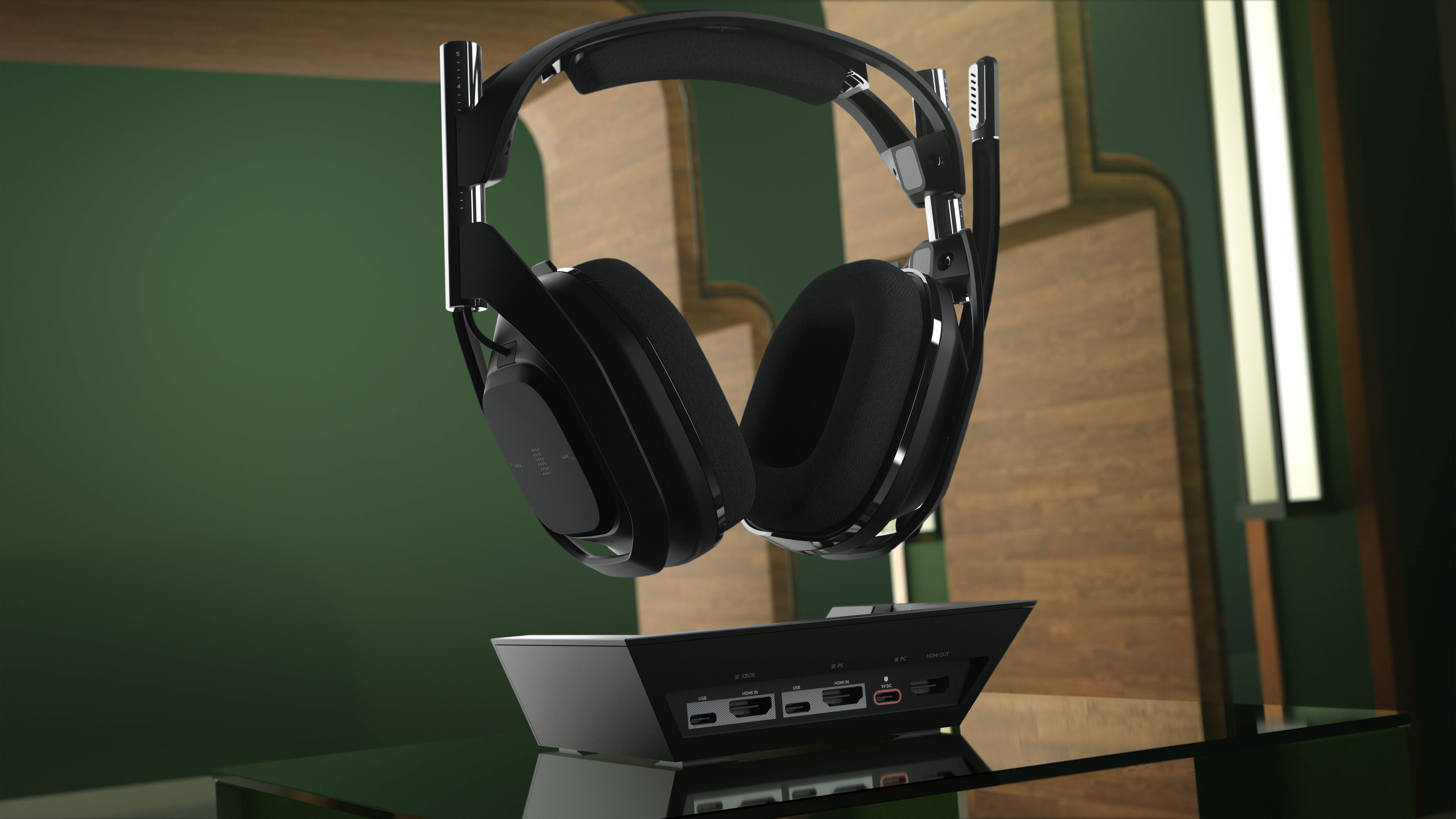 A stock image of the Astro A50X Headset
