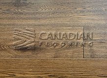 White Oak, CanfloorWirebrushed, 6.5" x 3/4"Color:  Coffee

                                 White Oak Engineered flooring