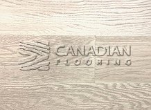 Engineered White Oak,  Canfloor, 6.5" x 3/8"Color: Pier 27

                                 Engineered Flooring Ajax