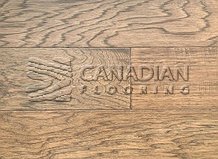Hickory, Canfloor, 6.5" x 3/4", Hand-Scraped & DistressedColor:  Bronze

                                 Engineered Flooring Oakville