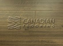 Engineered Birch,  Canfloor, 5.0" x 3/8"Color: Grey

                                 Click Engineered flooring