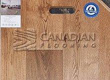 Engineered White Oak, Evergreen, 6-1/2" x 3/4"   Color:  Clay

                                 Engineered Flooring Montreal