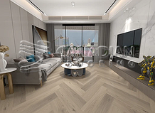 Luxury Vinyl Flooring, Woden Herringbone, 7.0 mm, Color: H02-Seaside Motel

                                 Vinyl Flooring East Gwillimbury